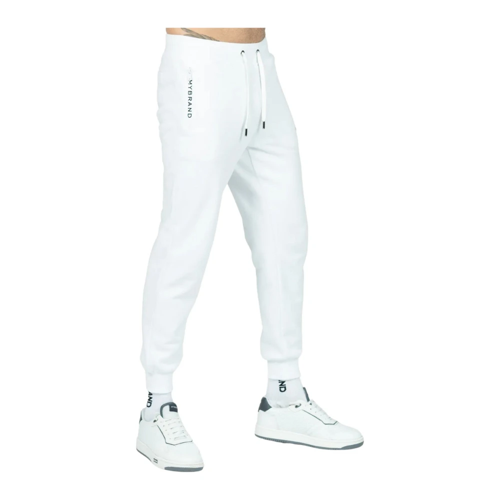 My Brand Casual katoenen broek White Heren