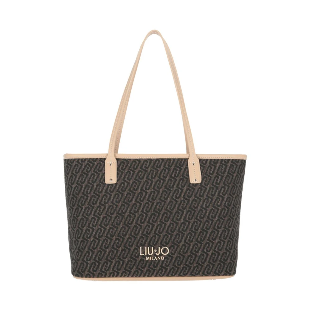 Liu Jo Vrouw Zwart Tassen Dames, One Size, Leer, Leren Tas