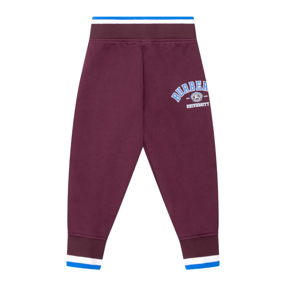 Burberry Barn Logo Sweatpants Red, Pojke