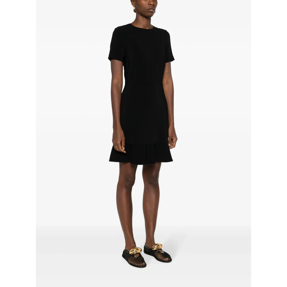 Stella Mccartney Zwarte Iconische Midi Jurk Black Dames