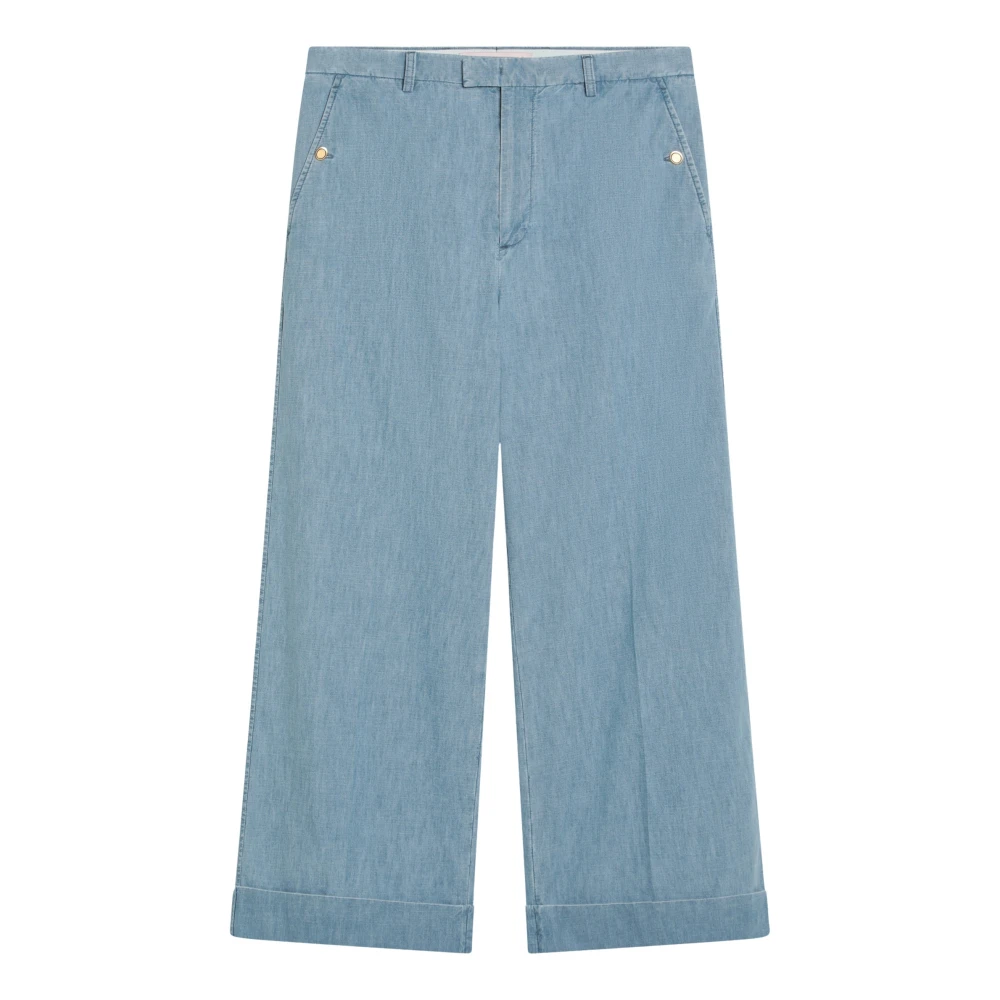 Valentino Garavani Flared Jeans voor Vrouwen Blue Dames