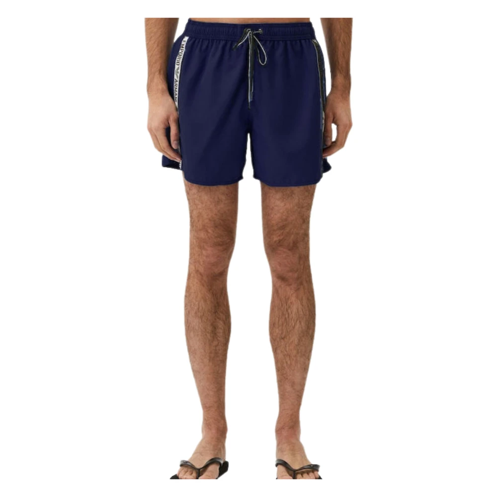Emporio Armani Blå Badshorts