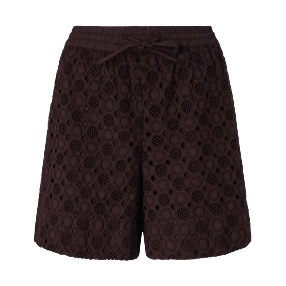 Pinko Women's Brown Liz Shorts - Casual Shorts - M - Shorts