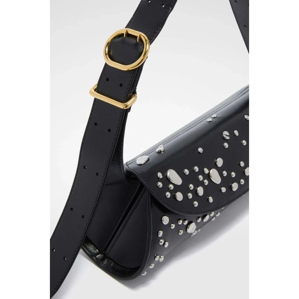 Jil Sander Kleine handtas met Cannolo-stijl Black Dames