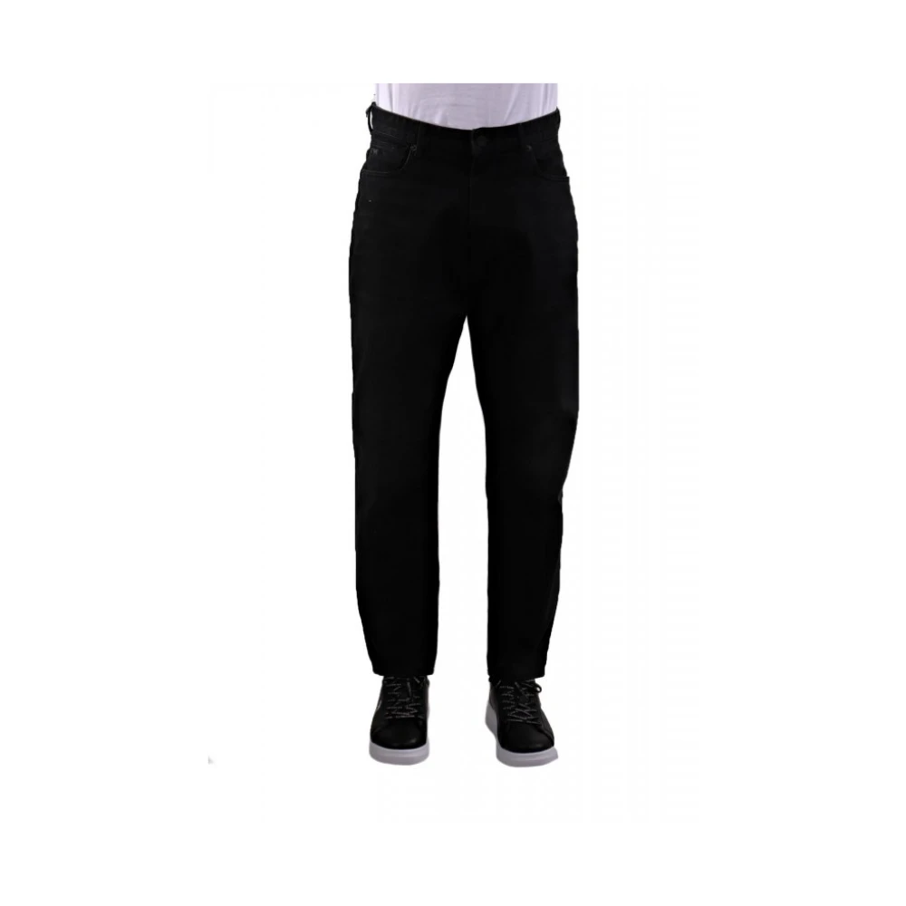 Emporio Armani Men's Black J06 Slim-Fit Jeans - Loose Fit Jeans - W31 - Jeans