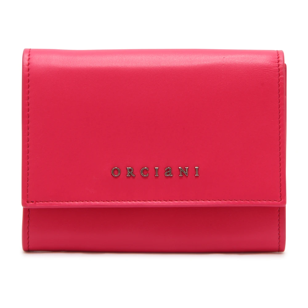 Orciani Women's Pink Portafoglio Liberty Wallet
