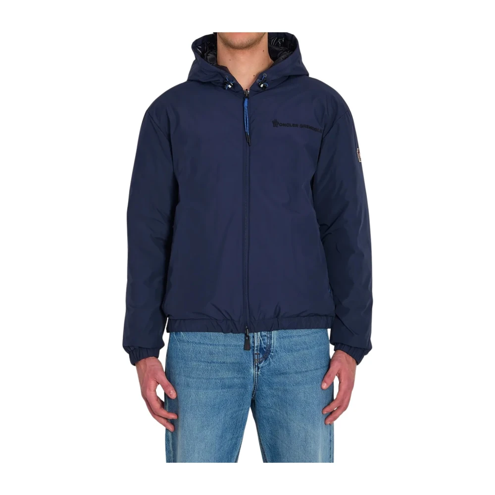 Moncler Mannelijk Blauw Jassen Heren, L, Bomber