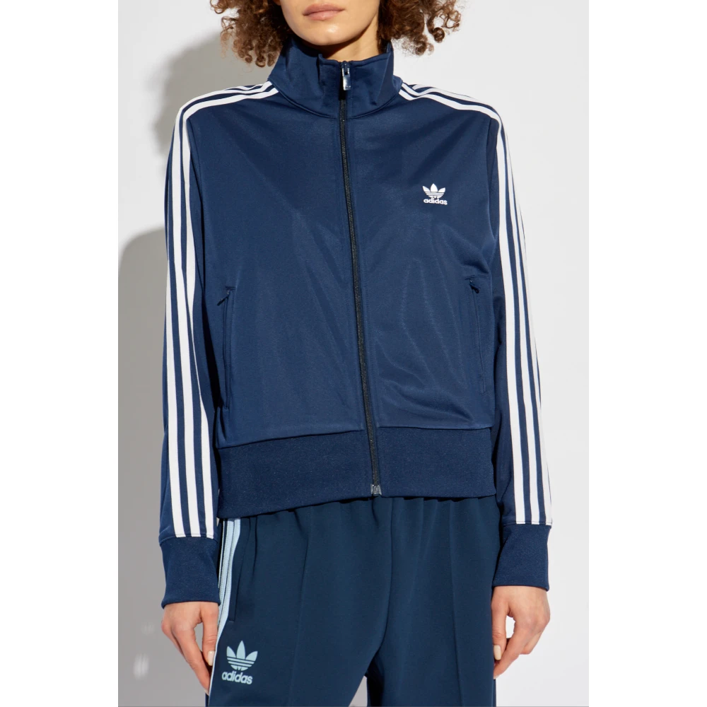 adidas Originals Navy Sports Sweatshirt Blue Dames