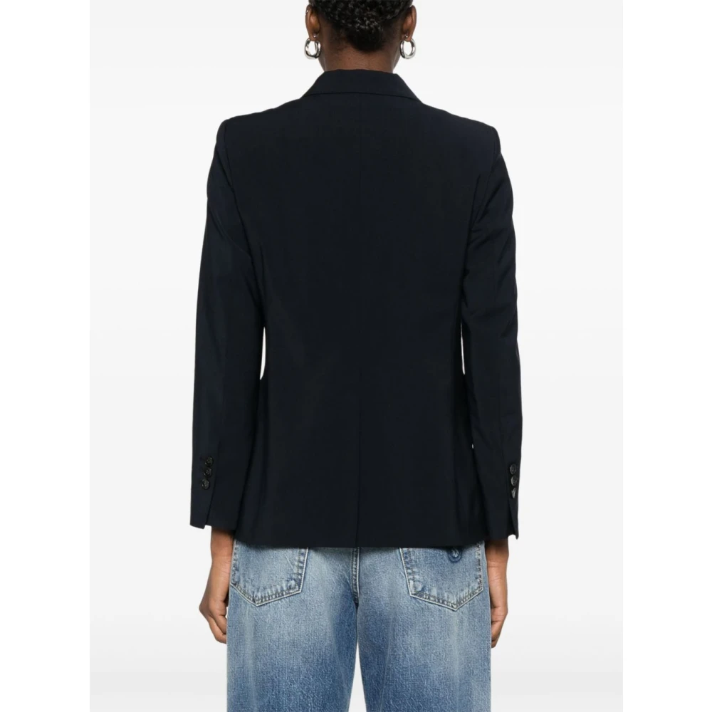 Seventy Blauwe Stijlvolle Jassen Collectie Blue Dames