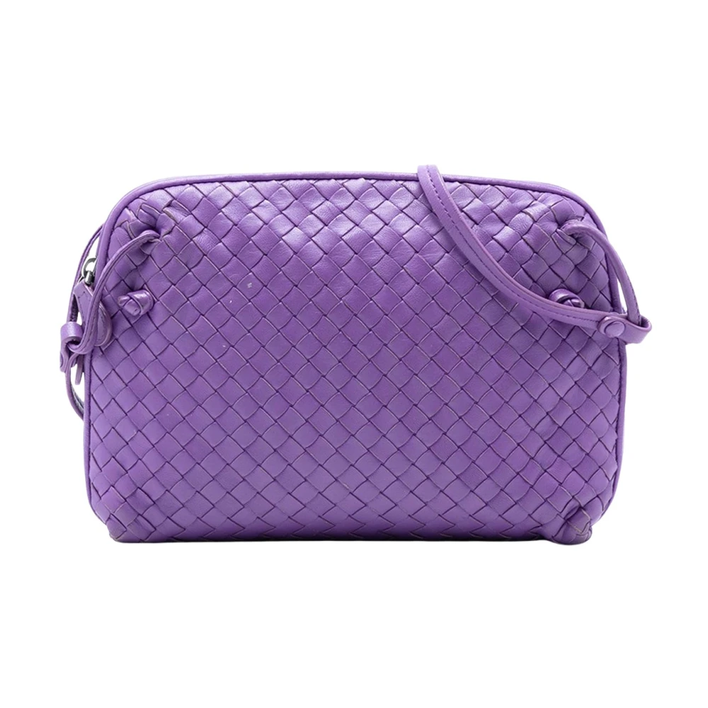 Bottega Veneta Vintage Donna Viola Pre-Owned, Taglia Unica, Used,
