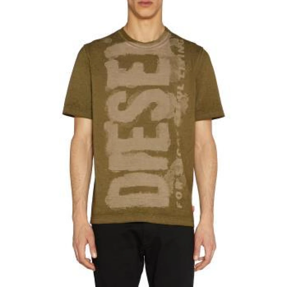 Diesel Verstelbare T-Adjust-R18 Modetop Green Heren