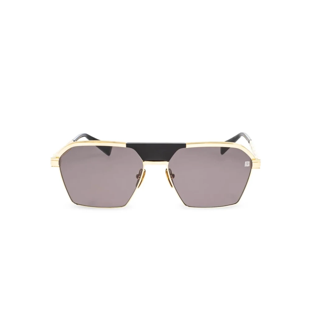 Balmain Unisex Yellow Bps177 A Sunglasses - Sunglasses - 60 Mm - Accessories