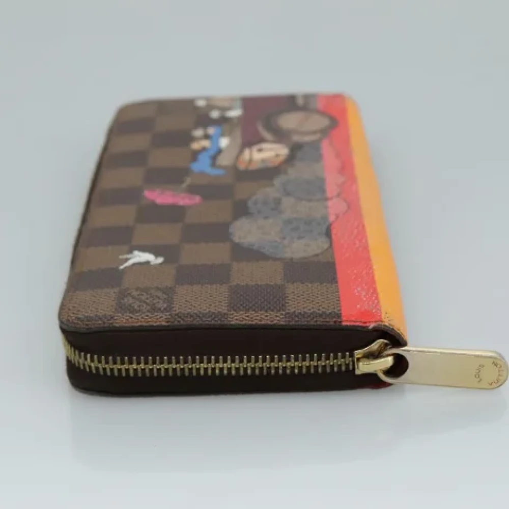 Louis Vuitton Vintage Pre-owned Canvas wallets Brown Dames