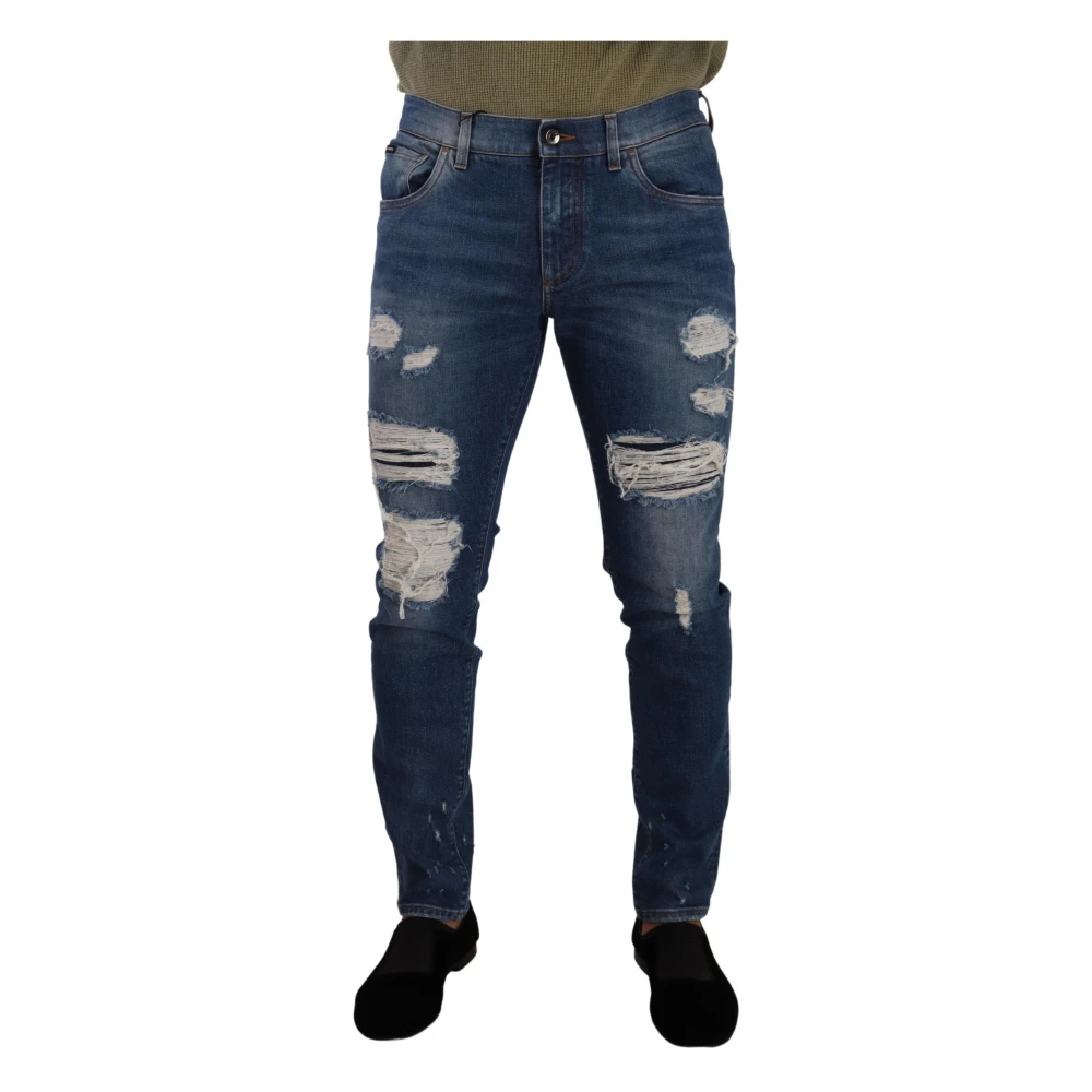 Dolce & Gabbana Men's Blue Gorgeous Denim Jeans