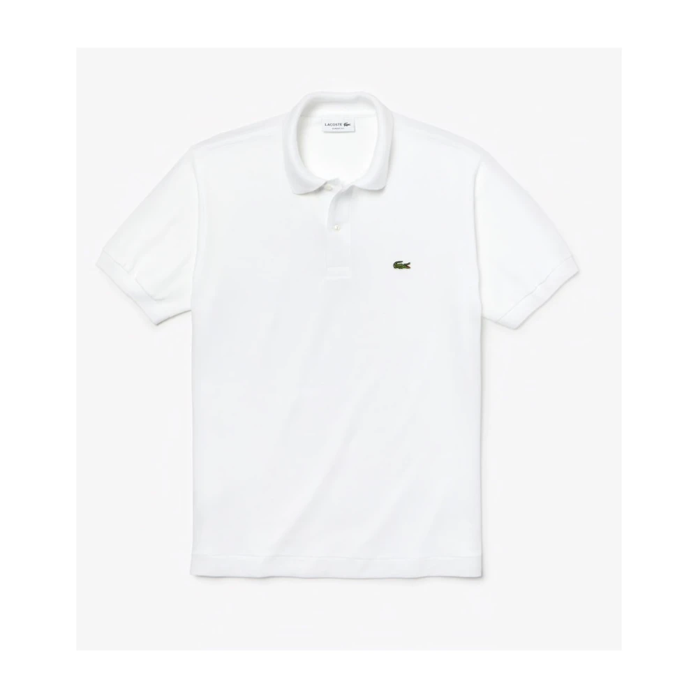 Lacoste Klassieke Fit L.12.12 Polo Shirt Wit White Heren