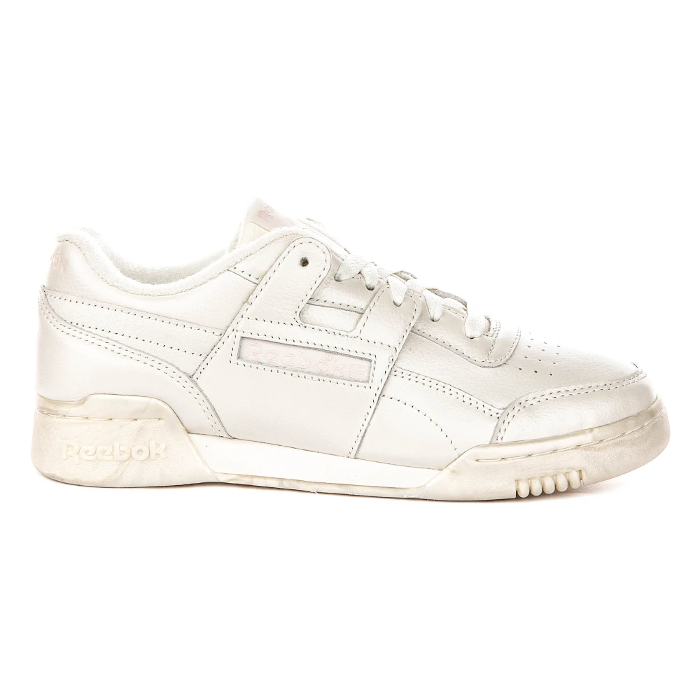 Reebok Women's White Workout Plus - Trainers - 5 1/2 Uk - Sport