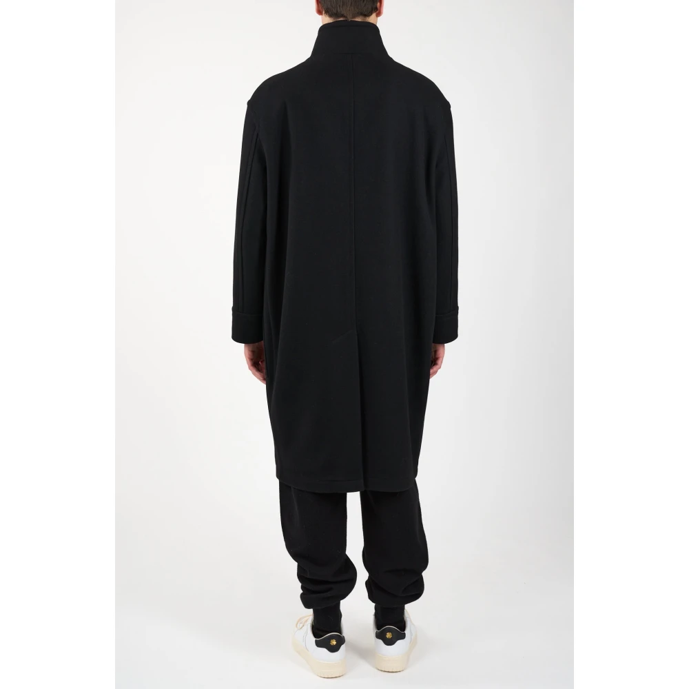 Tagliatore Montgomery van wol Black Heren
