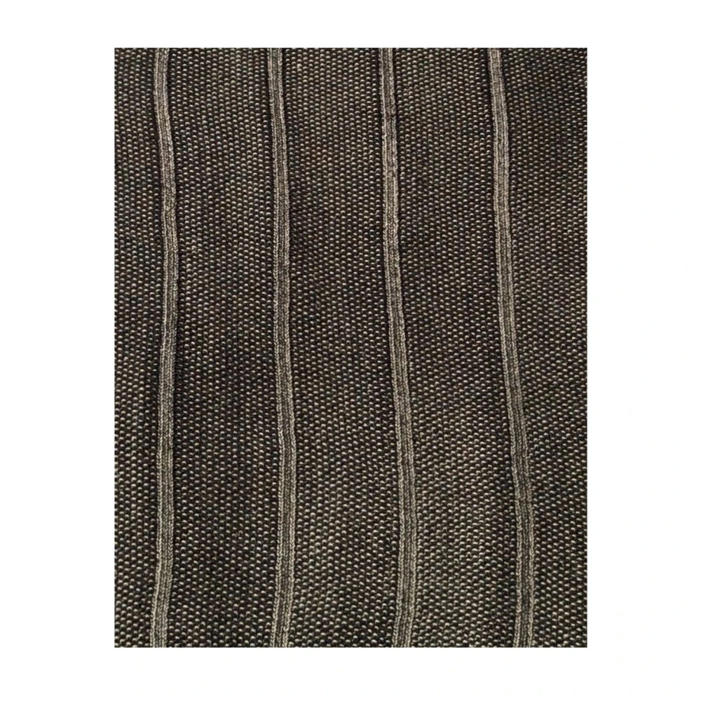 BOB Merino wol stijlvolle trui Black Heren