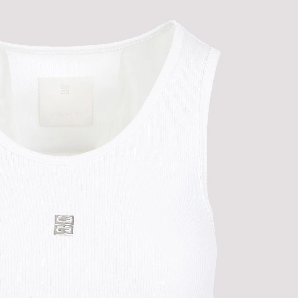 Givenchy Witte Tank Top White Dames