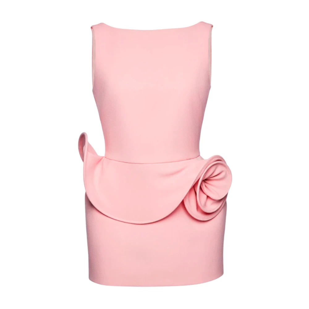 Magda Butrym Elegant Roze Kort Jurkje Pink Dames