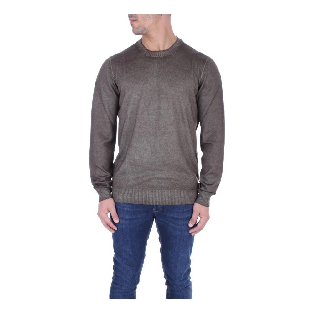 Fay Men's Green Crew Neck Jumper - Sweatshirts - L - Sweatshirts & Hoodies