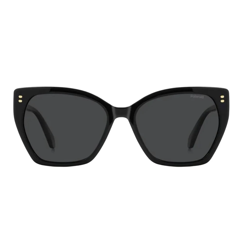 Polaroid Women's Black Butterfly Sunglasses - Sunglasses - 56 Mm - Accessories