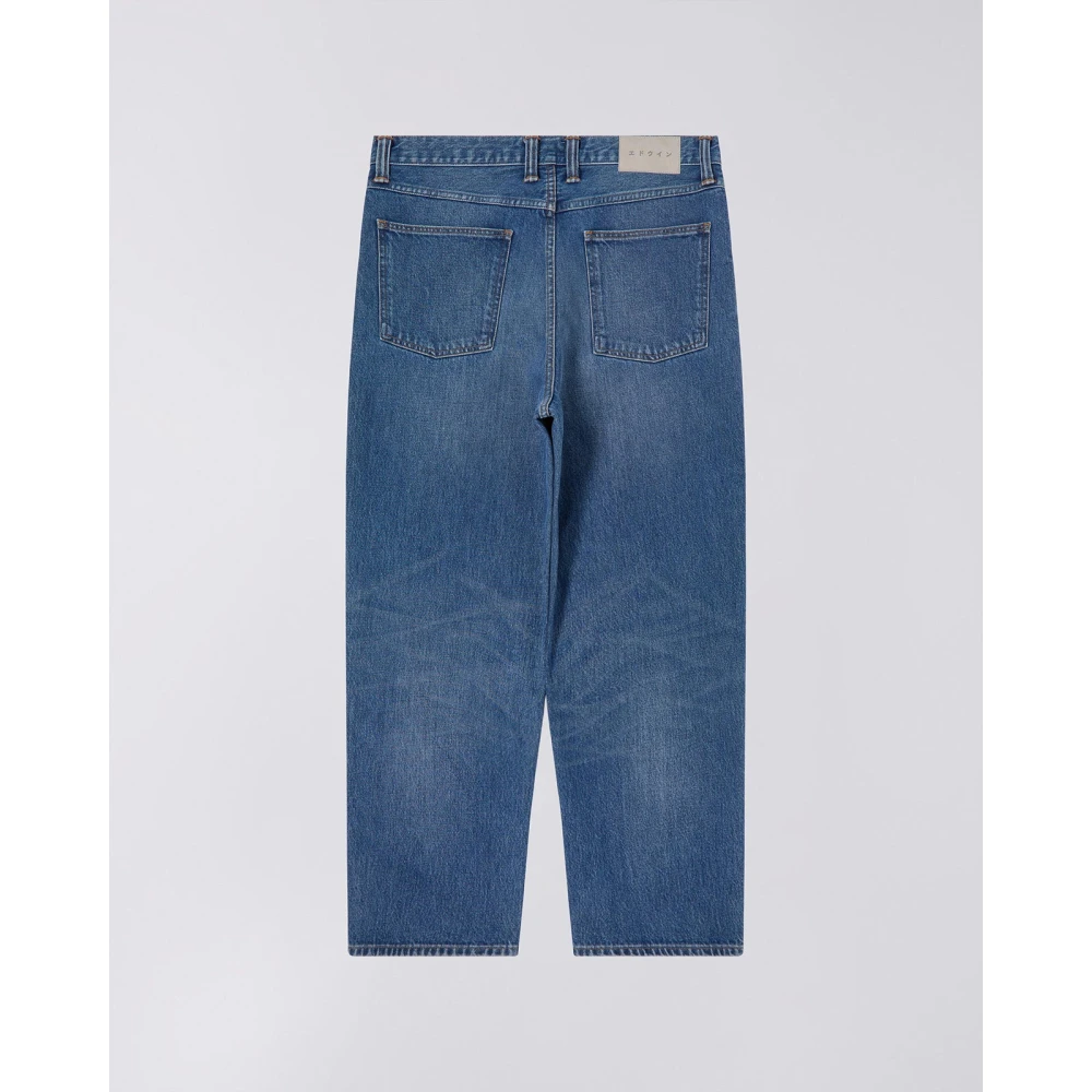 Edwin Straight Jeans Blue Heren