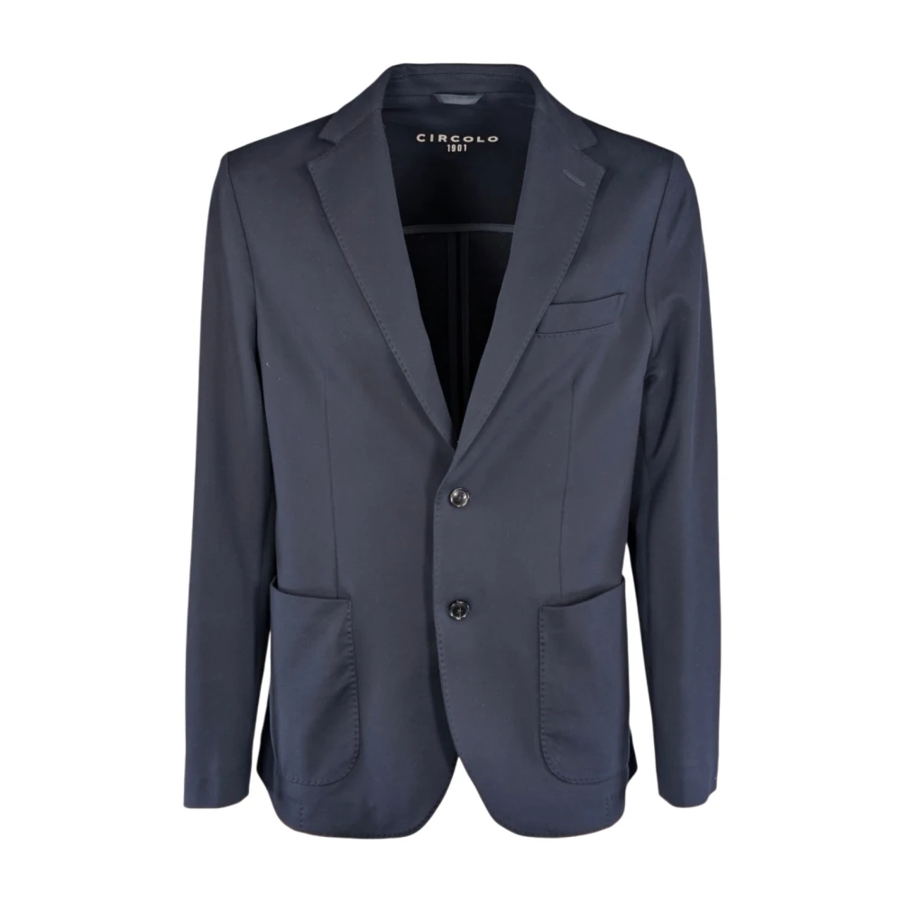 Circolo 1901 Men's Blue Blazer Premium - Blazers - 3XL - Jackets