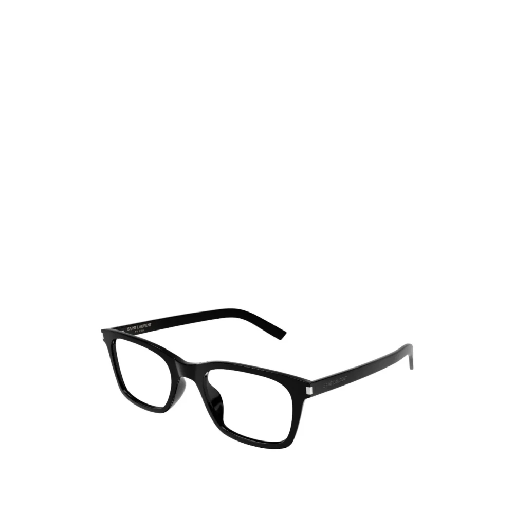 Saint Laurent Men's Black Glasses, 54 Mm, Sl 718 Slim Eyeglasses