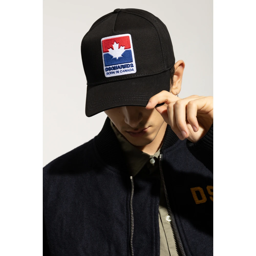 Dsquared2 Baseball Cap Black Heren