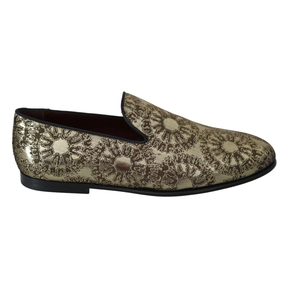Dolce & Gabbana Men's Yellow Loafers - Loafers - 6 Uk - Shoes