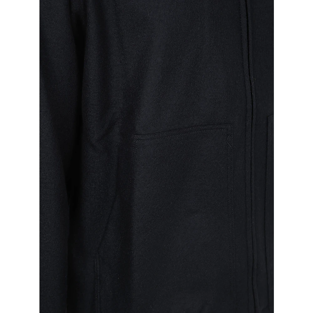 Filippo De Laurentiis Hoodie met volledige rits Black Heren