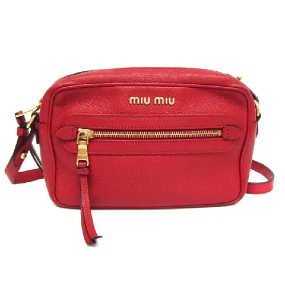 Pre-owned > Pre-owned Bags > Pre-owned Cross Body Bags - - Miu Miu Pre-owned - Modalova