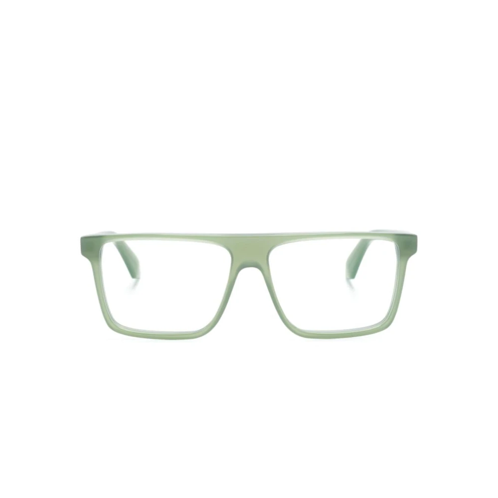 Off White Groene Optische Bril Stijlvol en veelzijdig Green Unisex