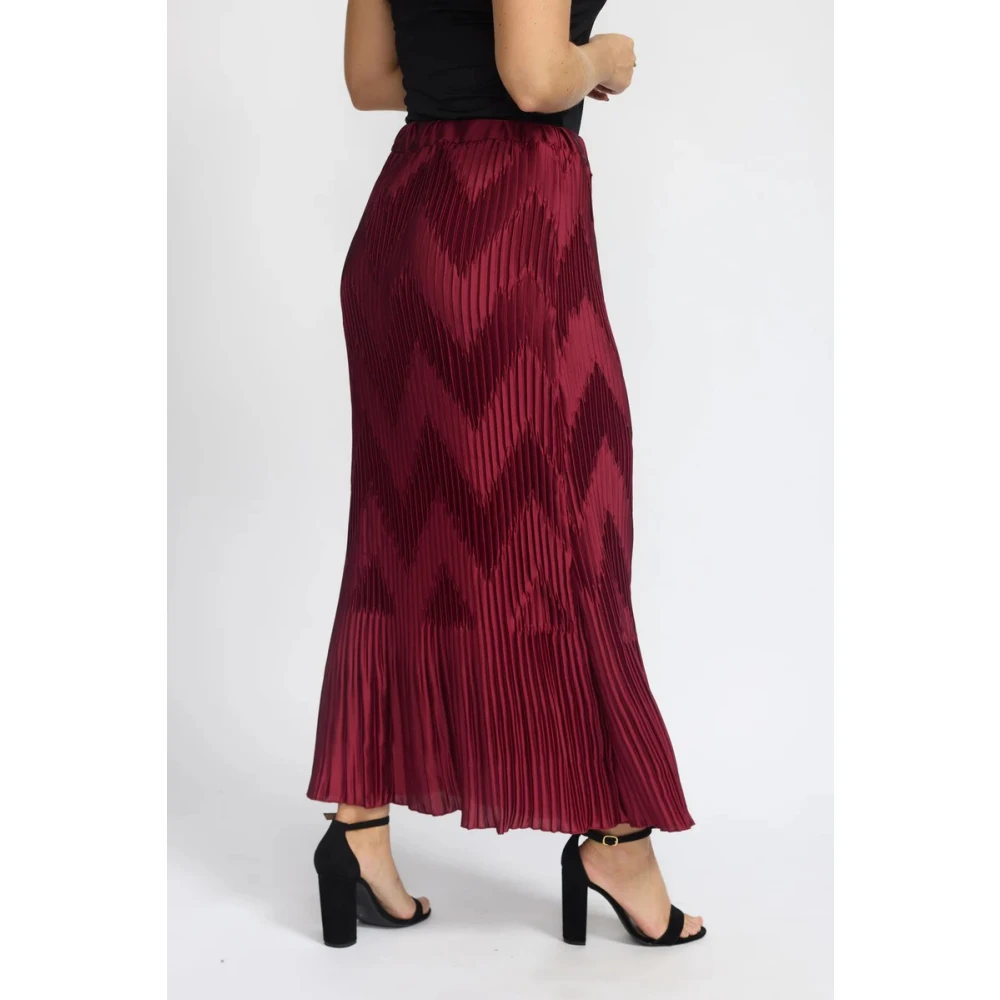 2-Biz Maxi-rok met bloemenprint Red Dames