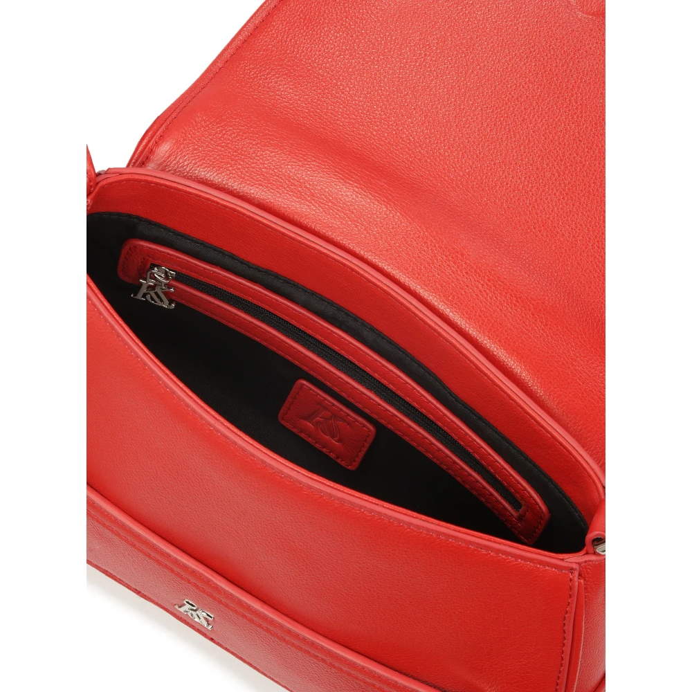 Kazar Studio Rode handtas met een unieke vorm Red Dames