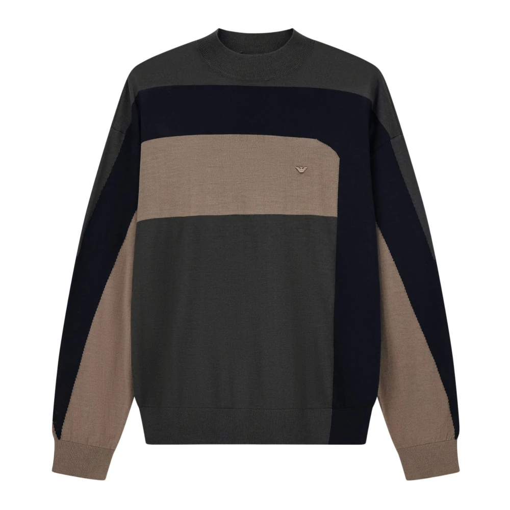 Emporio Armani Damen Multicolor Strickwaren, Mehrfarbig, Mgröße: