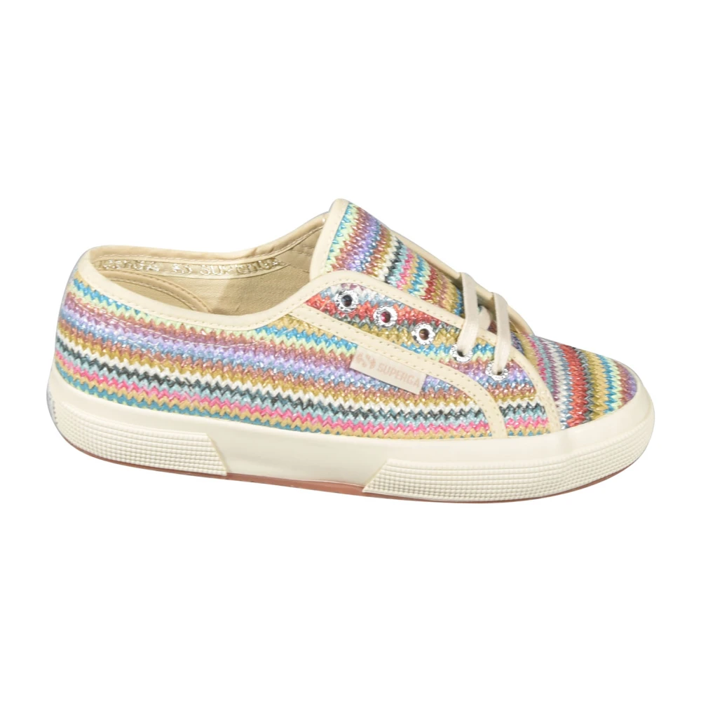 Superga 2750 Raffia Dames Schoenen Veelkleurig Multicolor