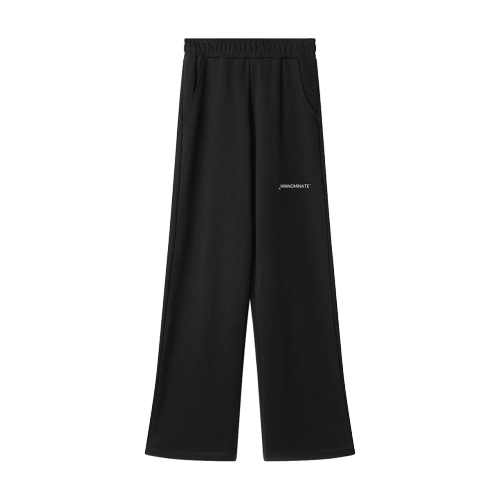 Hinnominate Zwarte Elegante Veelzijdige Broek Black Dames