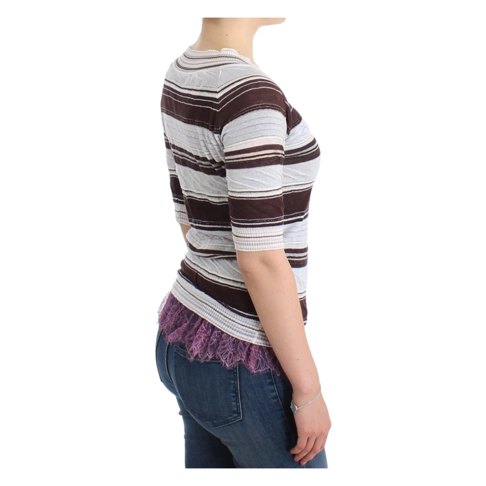 Ermanno Scervino V-neck Knitwear Multicolor Dames