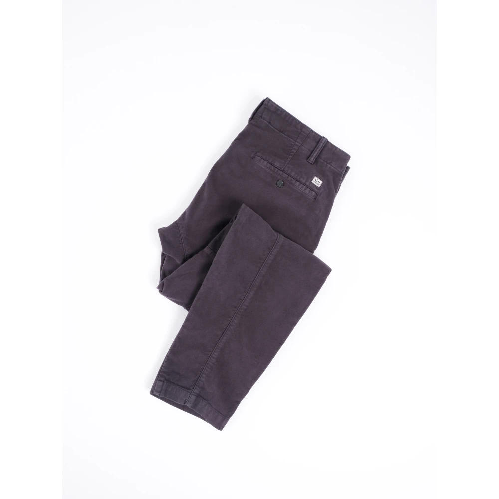 C.P. Company Stretch Moleskin Broek Brown Heren