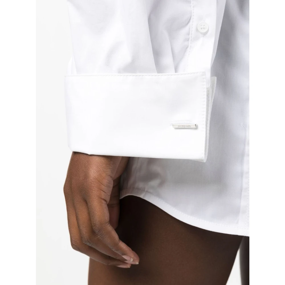 Jacquemus Galliga Witte Jurk White Dames