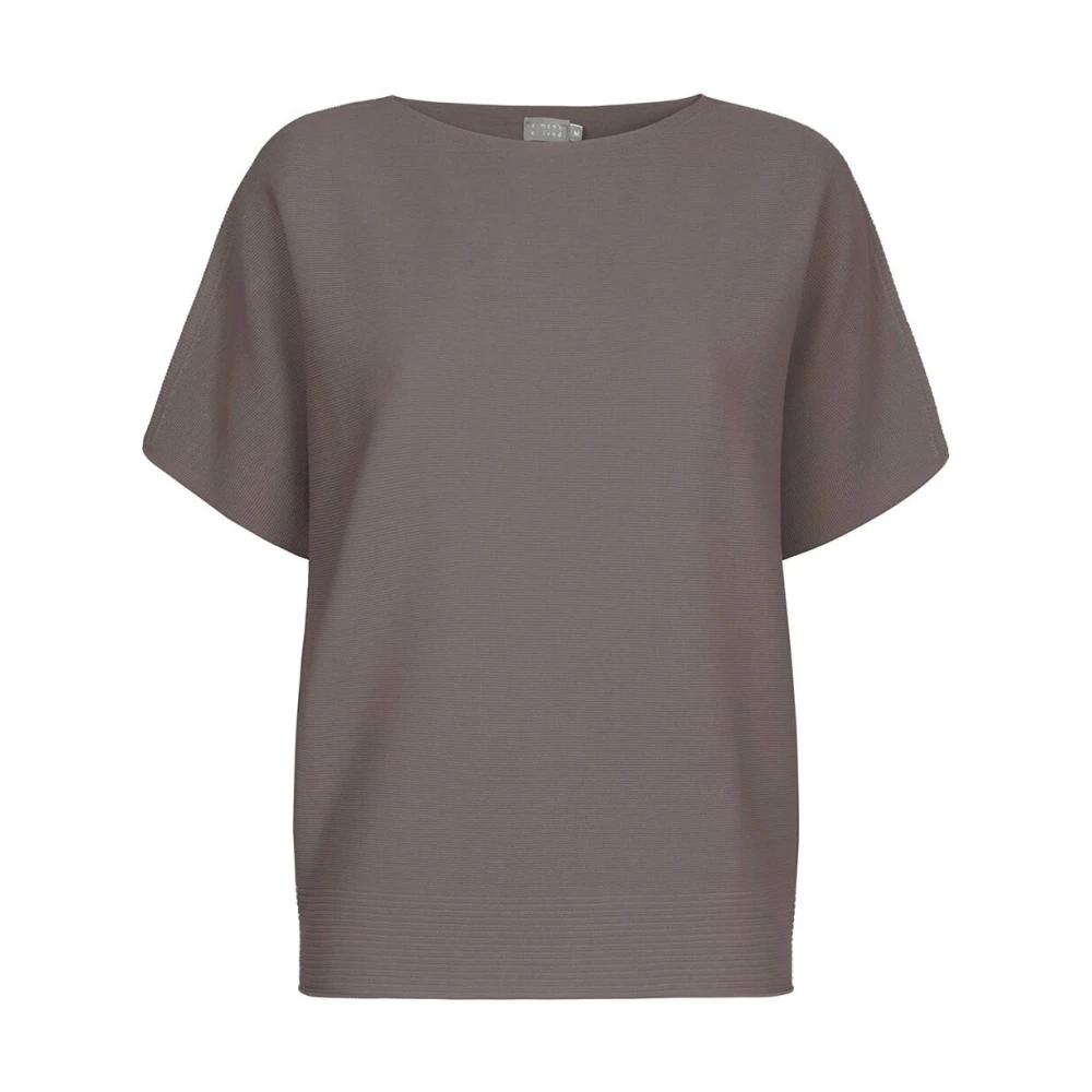 No man's land Korte Mouw Top Brown Dames