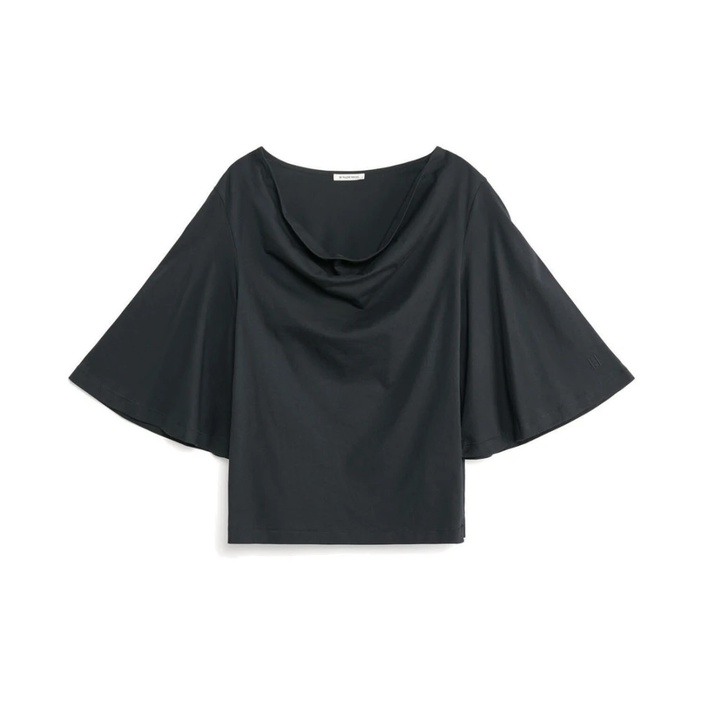 By Malene Birger Oversized Zwarte T-Shirt Bryar Stijl By Herenne Birger Black Dames