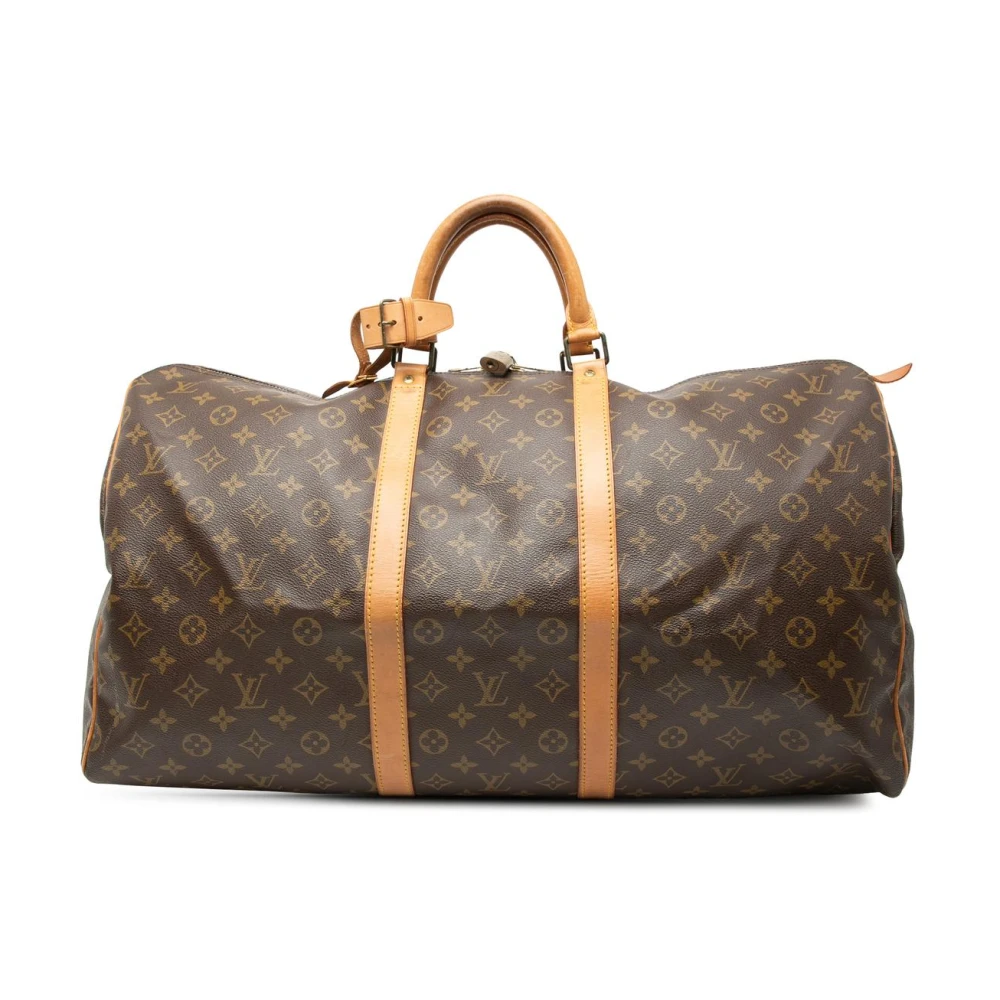 Louis Vuitton Vintage Women's Brown Pre-Owned Travel Bag