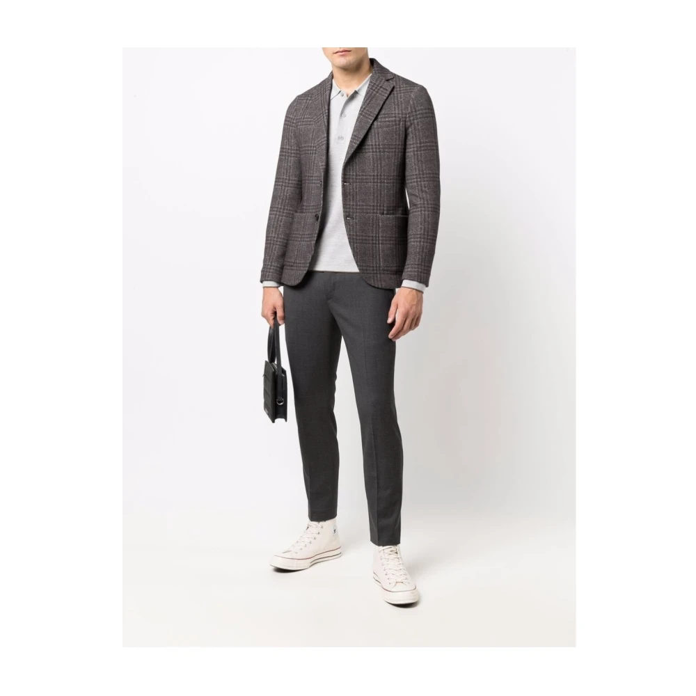 PT Torino Stijlvolle Suit Broek Gray Heren