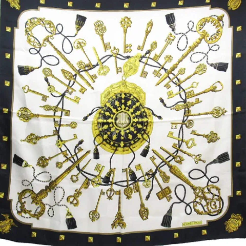 Pre-owned > Pre-owned Accessories > Pre-owned Scarves - - Hermès Vintage - Modalova