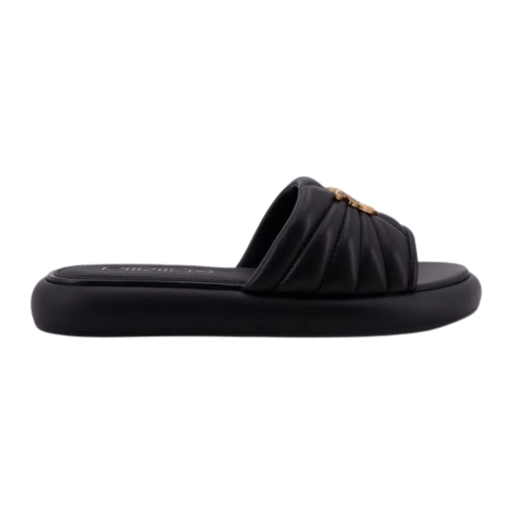 Pinko Black Sliders, Female, 6 Uk, Fiona 03 Sliders