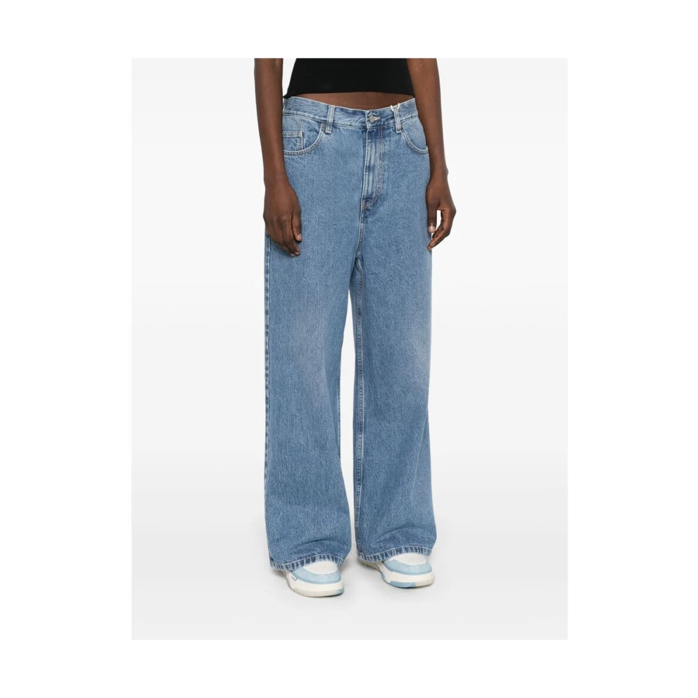 Axel Arigato Clara Wide-Leg Jeans Blue Dames