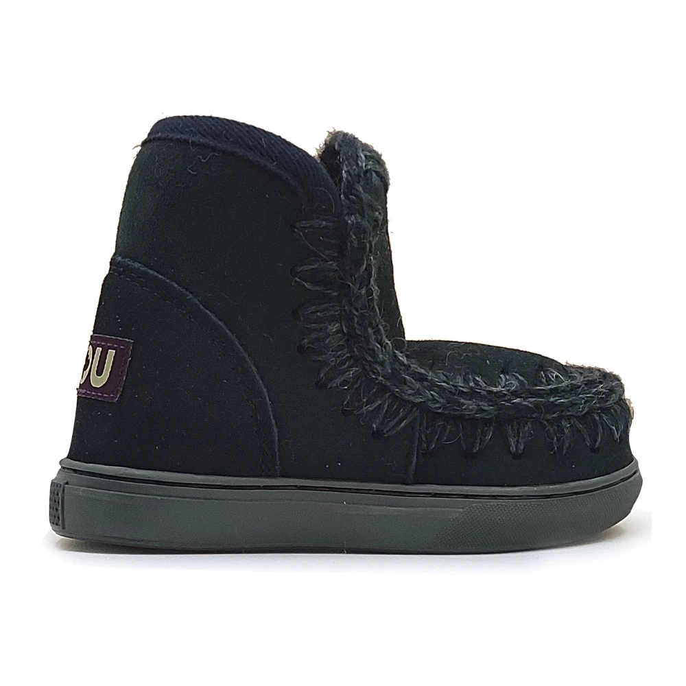 Mou Girls Black Kids Boots, 26 Eu, Eskimo